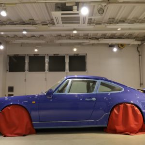 ポルシェ911(964)/セラミックコーティング施行。